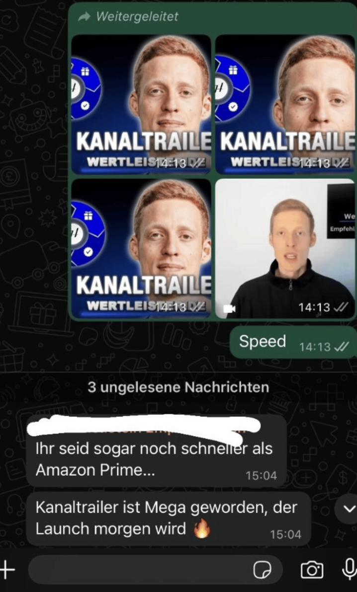 Kundennachricht 3