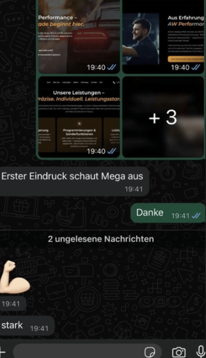 Kundennachricht 4
