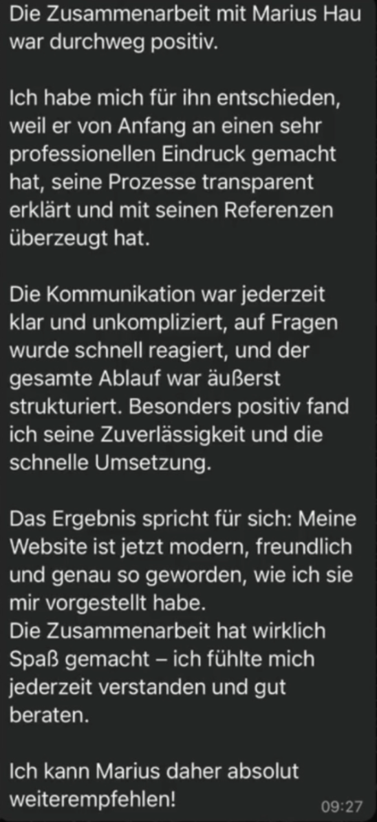 Kundennachricht 5