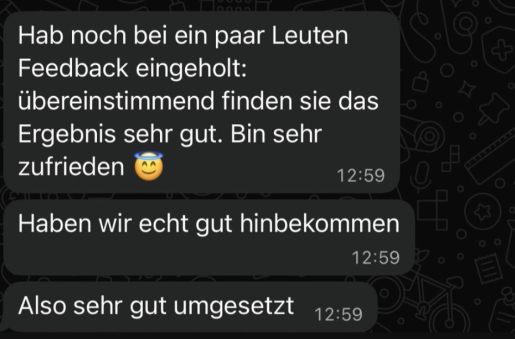 Kundennachricht 8